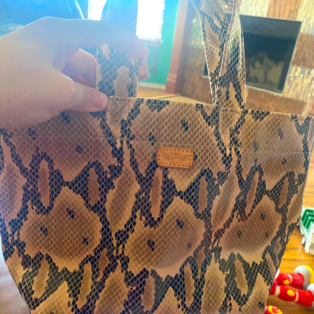Consuela animal print mini tote
